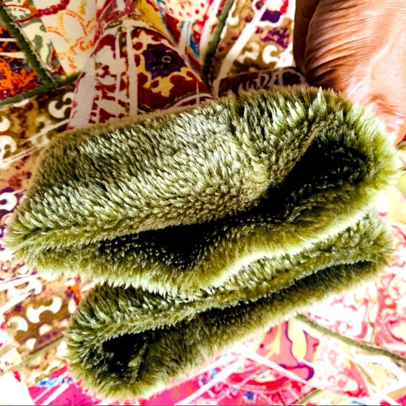 ✨ CHICO’S ✨ Multi-Pattern & Color BOHO Faux Fur Coat - Picture 6 of 16